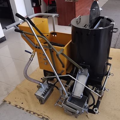 Máquina de desligamento de linhas de estradas termoplásticas de empurrão humano