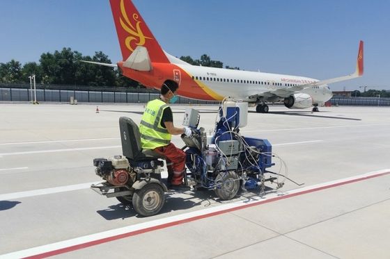 Máquina de Marcação de Linhas de Estradas de Pavimentação de Pulverização de Secagem Rápida para Aeroporto