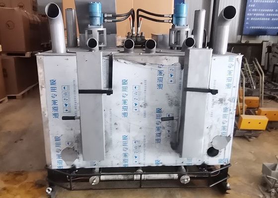Tipo diesel Pré-aquecedor termoplástico Caldeira hidráulica de marcação de estradas de duplo cilindro