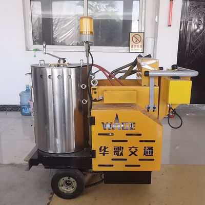 Máquina de pintura de linhas de estradas termoplásticas a bateria para marcação de ruído