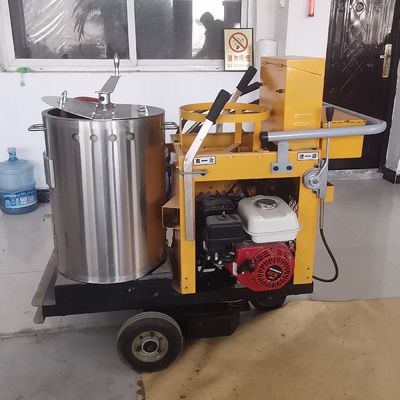 Máquina de marcação de linhas de estradas de vibração termoplástica Largura da linha 15cm 20cm 30cm 45cm