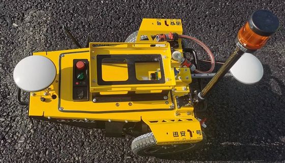 Robô inteligente Máquina de marcação de estradas GPS posicionamento