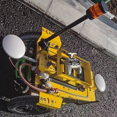 Máquina de Marcação Rodoviária de Linha Principal Robótica Inteligente GPS Posicionamento por Satélite