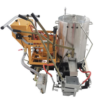 Máquina de marcação de linhas de estradas termoplásticas de empuxo eletrônico a bateria