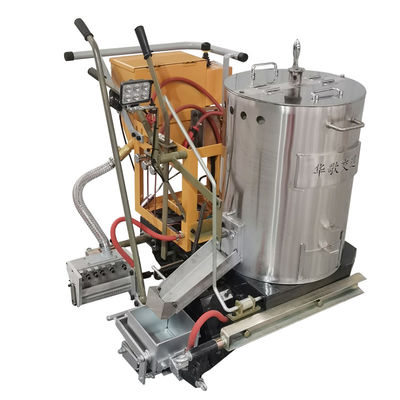 Máquina de revestimento de estradas termoplásticas a bateria Equipamento de desligamento de linhas