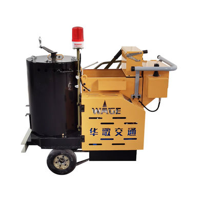 Máquina de marcação de estradas de linhas de ruído convexo termoplástico com bateria