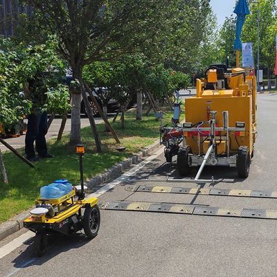 Tamanho Médio Condução de passageiros Marcação rodoviária termoplástica Versão de caminhão Marcação termoplástica Espessura 1,2-3,0 mm