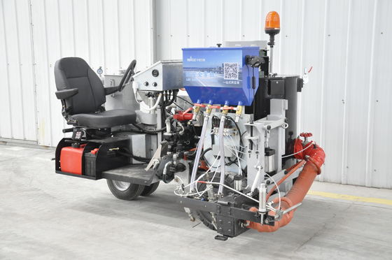 Caminhão de marcação de linha de estrada termoplástica mini-condução- versão de extrusão