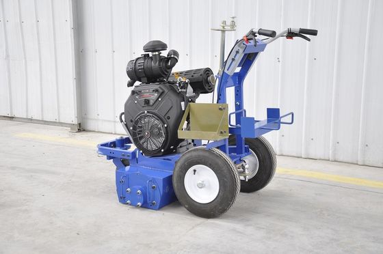 Potente motor de gasolina de resfriamento por ar 35P PCD máquina de remoção de marcação de estrada com sucção