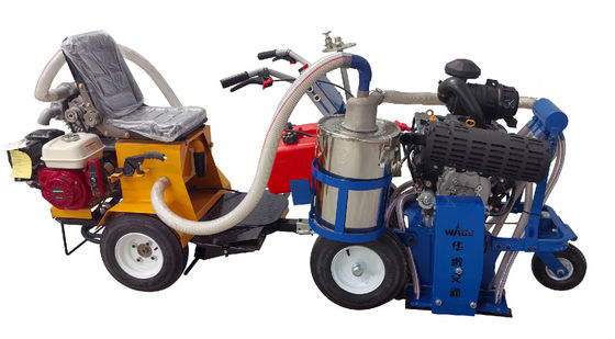 Máquina de remoção de marcação de linha de moagem PCD com reciclagem por sucção