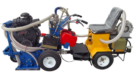 Máquina de Remoção de Demarcação Viária com Cabeça de Moagem PCD e Sucção de 35HP