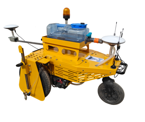 Mini Smart PreMarking Machine Road Marking Machine GPS Posicionamento por satélite