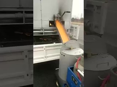 pré-aquecedor/caldeira termoplástica para marcação de estradas